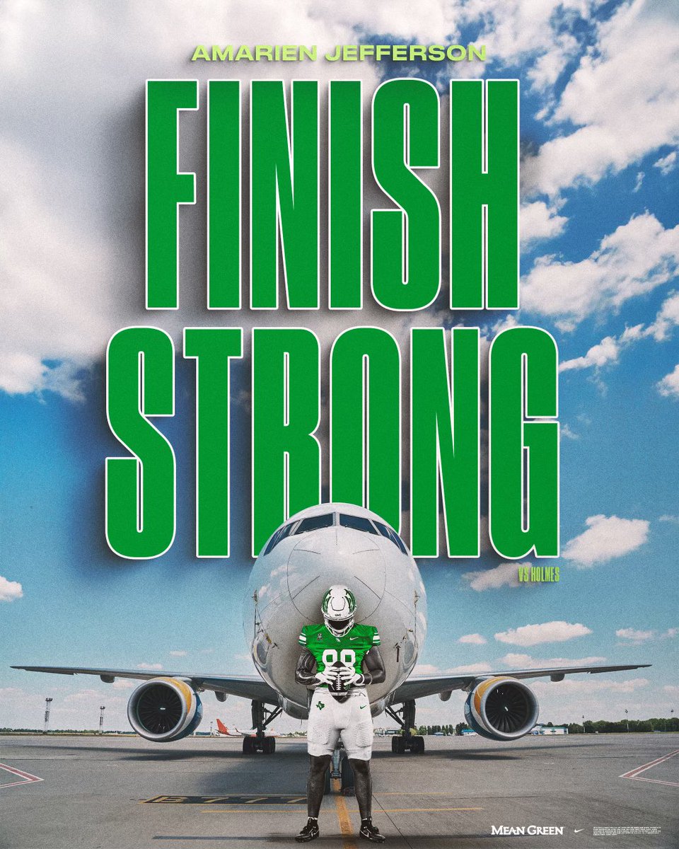 Love from <a href="/MeanGreenFB/">UNT Football</a> <a href="/realdpayne/">D’Andre Payne</a>