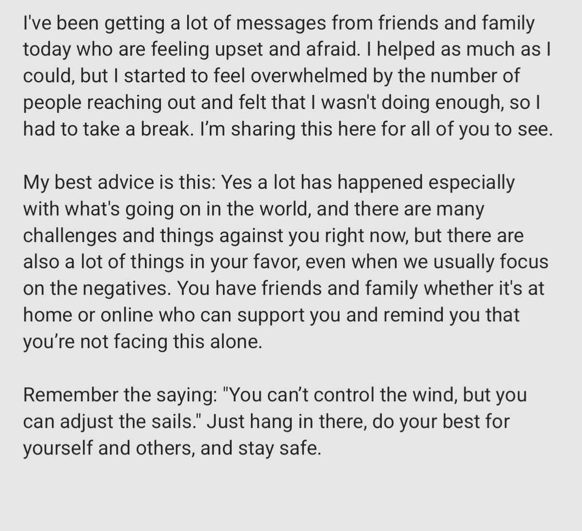 FreneticWolf's tweet photo. I’m putting this back because I thought I had upset a lot of people when it was originally posted, but it turned out to be a misunderstanding on my part. Please take care. https://t.co/FGgUG4sIcF