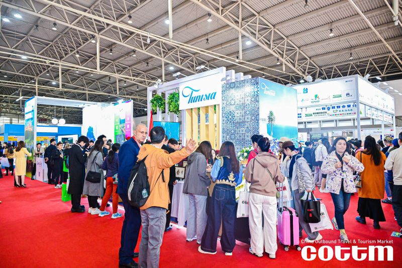 COTTMExpo's tweet photo. COTTM was very honored to have invited H.E Mr. Sofiane Tekaya, Minister of Tourism of Tunisia, who led the national tourism delegation to participate in COTTM2024! https://t.co/9NQO3uD6Rq