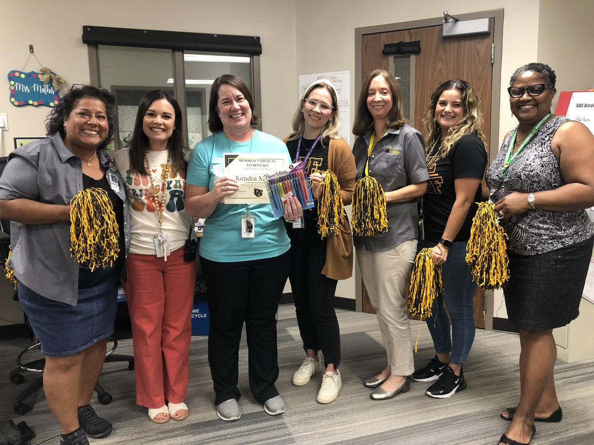 Congratulations Mrs.Mathis for being named October staff  Panther of the Month!