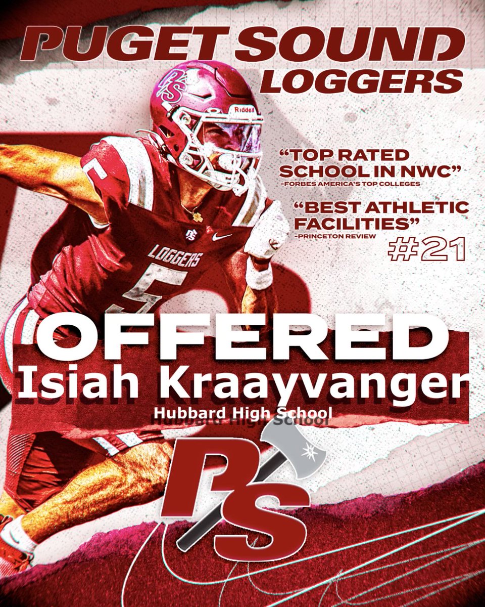 IsiahKraayvang1's tweet photo. After a great talk with @CoachRamirez21 I am excited to say that I have offically been offered a spot to be a Logger. https://t.co/z2xSMcutXe