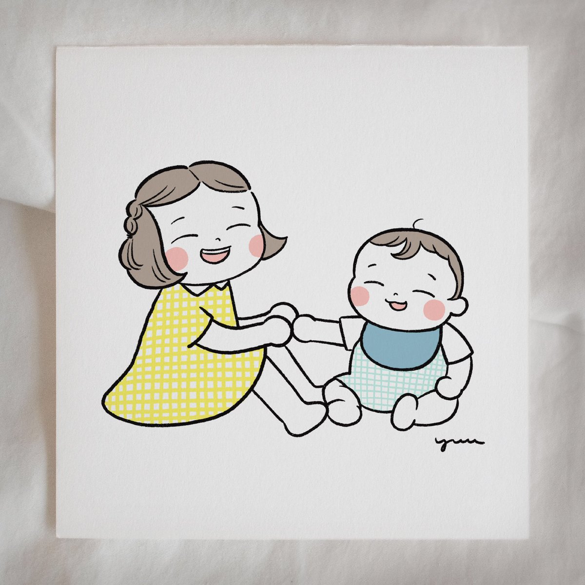 11月の似顔絵は現在制作中です。
にこにこのお写真を送ってくださるので、描いている私も気づくといつもにこにこ。ありがとうございます🌷