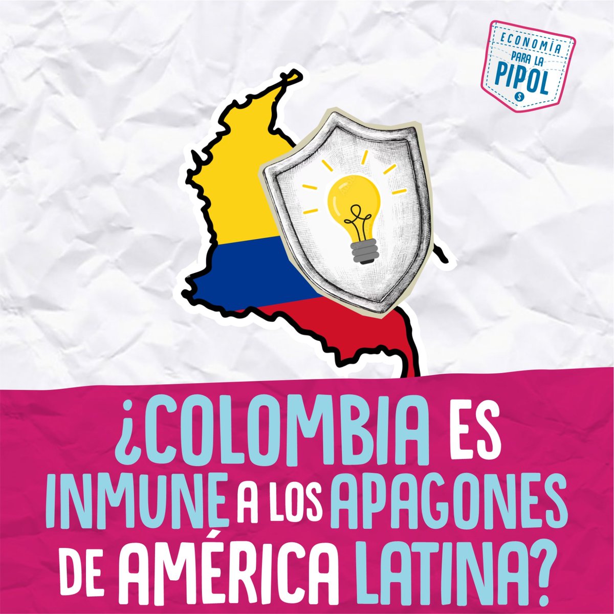EconomiaPipol's tweet photo. 🗣️🔈 Pipol, vaaaarios países de América Latina se están quedando sin luz, pero Colombia 🇨🇴 sigue invicta. ¿Por qué y qué podemos aprender de nuestros vecinos?

Abrimos 🧵