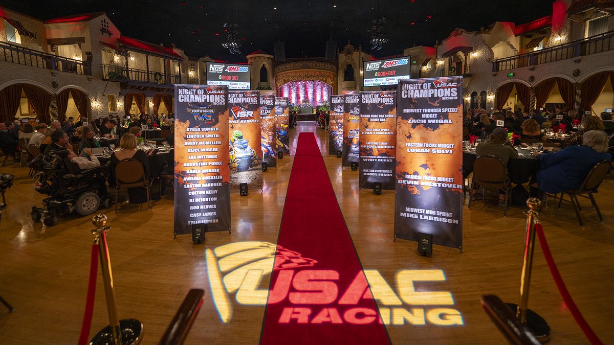 You’re invited! 🧧

Join us at the <a href="/IndianaRoof/">IndianaRoofBallroom</a> Ballroom on Friday night, December 13th, to honor &amp; recognize this year's USAC champions &amp; special awards recipients.

▪️ Tickets are now on sale!

▪️ RSVP by December 4!

𝑩𝒖𝒚 𝑻𝒊𝒄𝒌𝒆𝒕𝒔 𝑯𝒆𝒓𝒆 >>>
usacracing.com/news/usac-nigh…