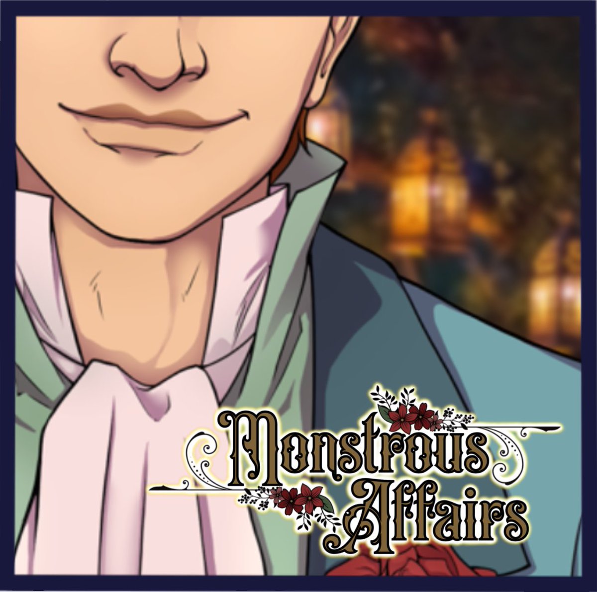 Dreadfinder's tweet photo. 🌹 We’ve been best friends since we were kids.🌹 

Will you romance the cunning best friend while trying to prove your innocence in a high profile murder? Or better yet, can you?

Come meet 1 of 4 possible love interests in “Monstrous Affairs”, debuting Nov 8th on @DorianStories https://t.co/McLQ9ILjwK