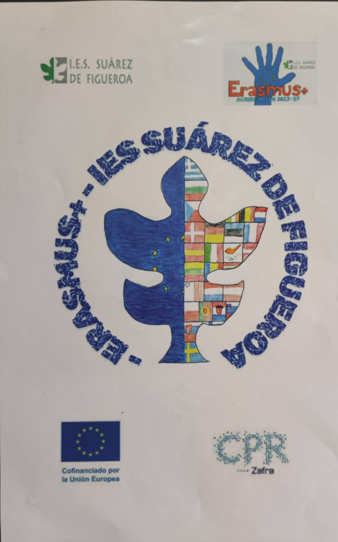IesSuarez's tweet photo. Nuestras alumnas Ángela y Belén reciben un pequeño detalle por ser las responsables del diseño de nuestro Roll Up Erasmus+.
Enhorabuena a las dos.
"Cambiando Vidas, Abriendo Mentes", #acreditacionerasmus, #sepiegob, #abriendomentes #construyendoeuropa #lenguasextranjeras https://t.co/AkKM4VvVZZ