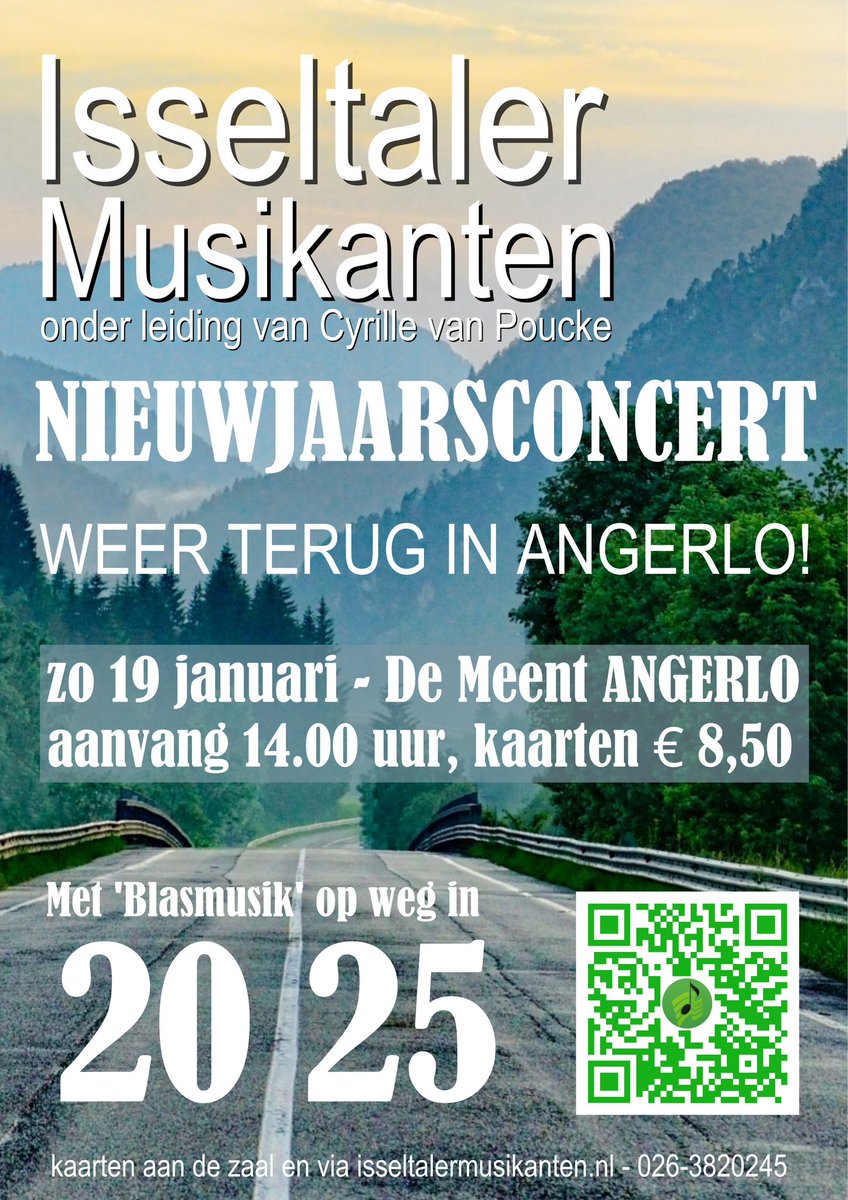 Met de Isseltaler Musikanten muzikaal op weg in 2025

Muzikanten zijn weer terug in Angerlo!