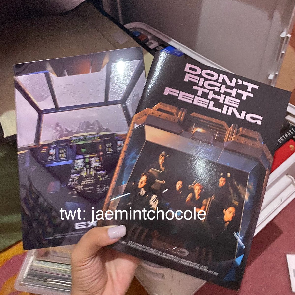 jaemintchocole's tweet photo. wts want to sell take all album dont fight the feeling photobook expansion xiumin baekhyun kai chanyeol

< take all 450.000 > https://t.co/msZXGe5CIV