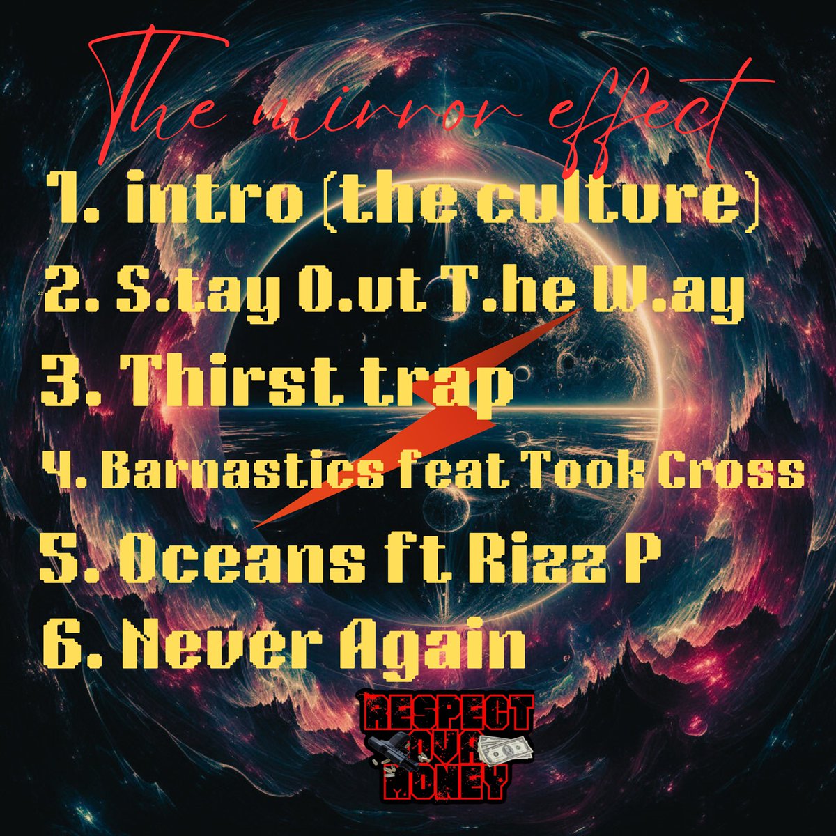 raybrown90's tweet image. MY NEW EP THE MIRROR EFFECT WILL BE RELEASED NOV 8th ON ALL STREAMING PLATFORMS TAP IN 

COVER ART 🖼️ @TOOK718