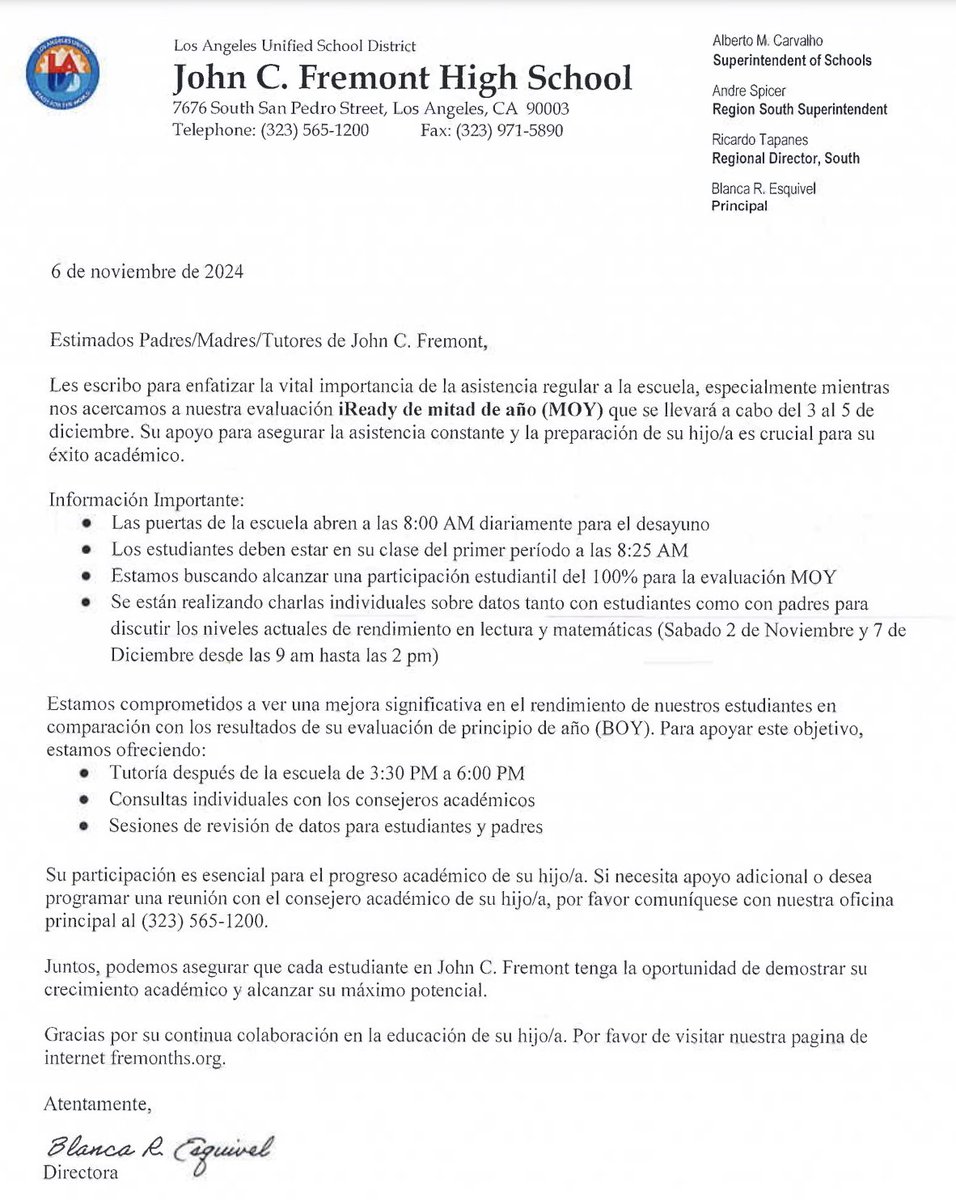 Fremont High School tweet media