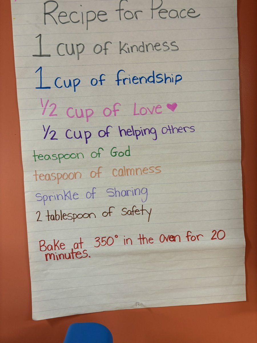 mrssloan_1's tweet photo. Recipes  for PEACE 🫶🏻@StJuanDiegoOCSB https://t.co/5U6GLJlfCF