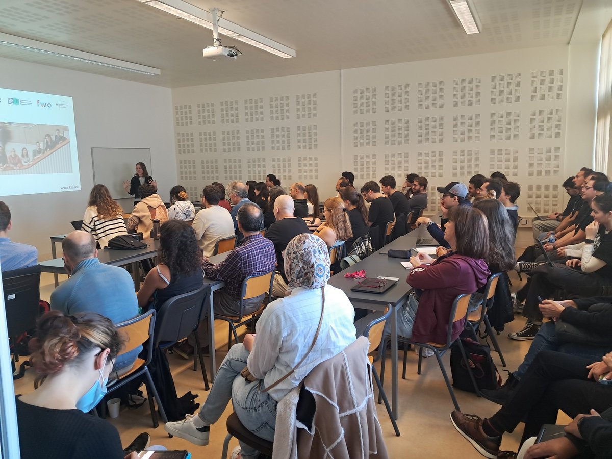 Tech&People Lab @ ULisboa (@techpeoplelab) on Twitter photo Full house for Kathrin Gerling's talk at <a href="/lasige/">LASIGE</a> <a href="/TechPeopleLab/">Tech&People Lab @ ULisboa</a> <a href="/cienciasulisboa/">CIÊNCIAS ULisboa</a>! A full day for Kathrin with back to back meetings and presentations, and a pleasure for us to host her. Almost made us forget about #chi2025 reviews and #USAElection2024. Full house for Kathrin Gerling's talk at <a href="/lasige/">LASIGE</a> <a href="/TechPeopleLab/">Tech&People Lab @ ULisboa</a> <a href="/cienciasulisboa/">CIÊNCIAS ULisboa</a>! A full day for Kathrin with back to back meetings and presentations, and a pleasure for us to host her. Almost made us forget about #chi2025 reviews and #USAElection2024.