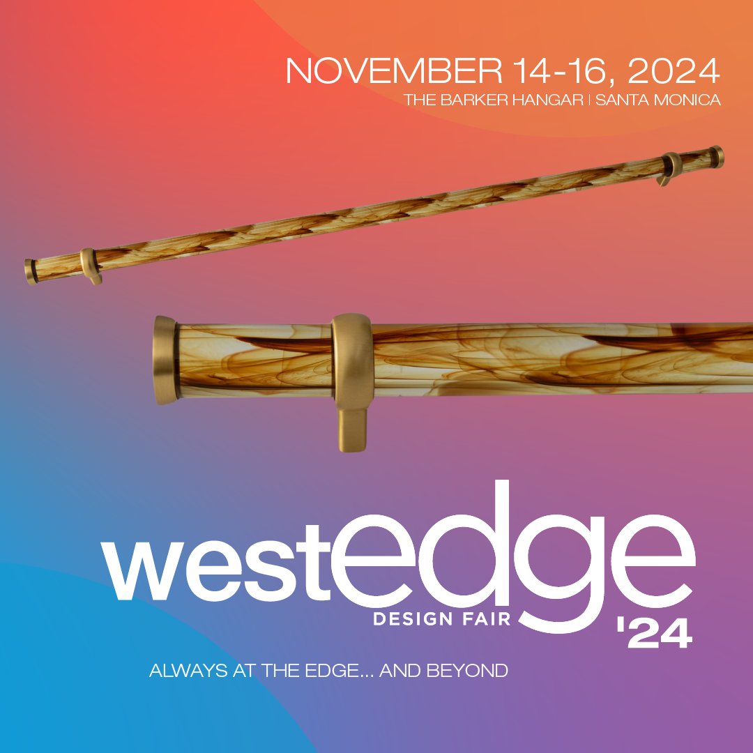 We’re thrilled to be heading to Santa Monica for the WestEdge Design Fair next week! Join us at Booth #327 from Nov 14-16 at the iconic Barker Hangar to see our latest designs! #WestEdgeDesignFair #WestEdge #BelwithKeeler #DesignInspo