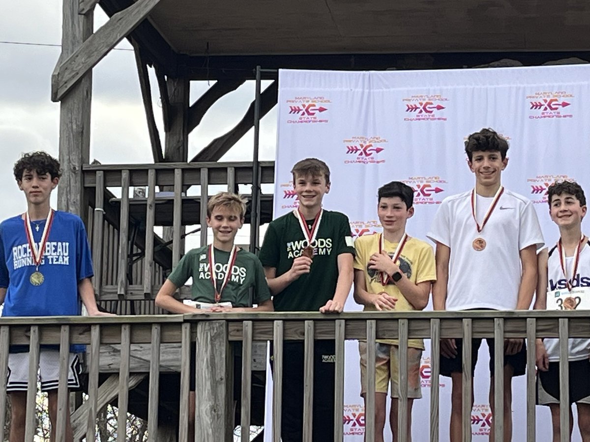 woods_athletics's tweet photo. Congrats to our cross country team on a successful showing at the Private Middle School Championship! Our boys placed 5th overall, Morgan B - 2nd and Wills B -3rd! Emma placed 10th for girls! #GoMightyOwls https://t.co/o9jo0Yywrz
