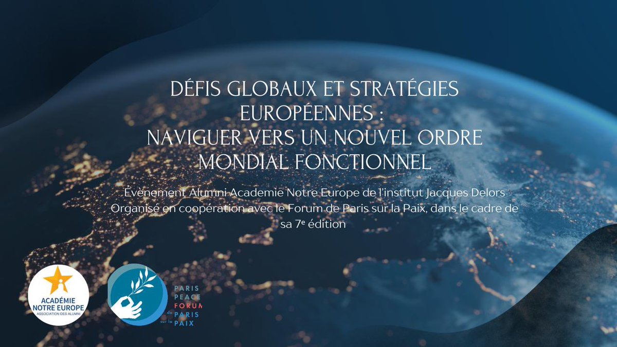 Alumni de l'Académie Notre Europe tweet media