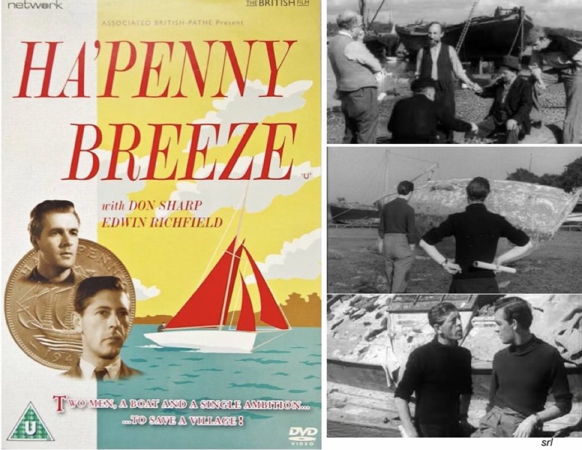 SaveRedlandLibr's tweet image. 10:45pm TODAY on @TalkingPicsTV

The 1950 #Drama film🎥 “Ha’penny Breeze” directed by #FrankWorth &amp;amp; co-written with Don Sharp

🌟#DonSharp #EdwinRichfield 
+ #TerryEverett #GwynethVaughan #EvaRowland #RogerMaxwell #JohnPowe #NatalieRaine