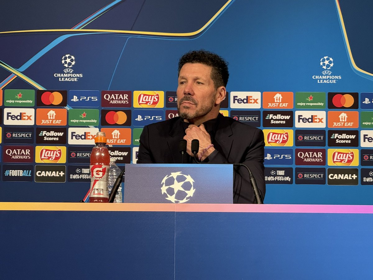 lasource75006's tweet image. 🚨🎙️Diego Simeone : " On savait que cette équipe avait de l’expérience. Aujourd’hui ils avaient 6 ou 7 joueurs de moins de 24 ans, cette équipe a un bel avenir "