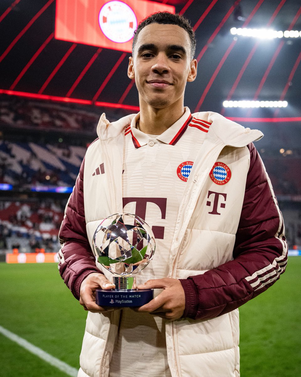 𝐏𝐋𝐀𝐘𝐄𝐑 𝐎𝐅 𝐓𝐇𝐄 𝐌𝐀𝐓𝐂𝐇

#MiaSanMia #FCBayern | #FCBSLB #UCL