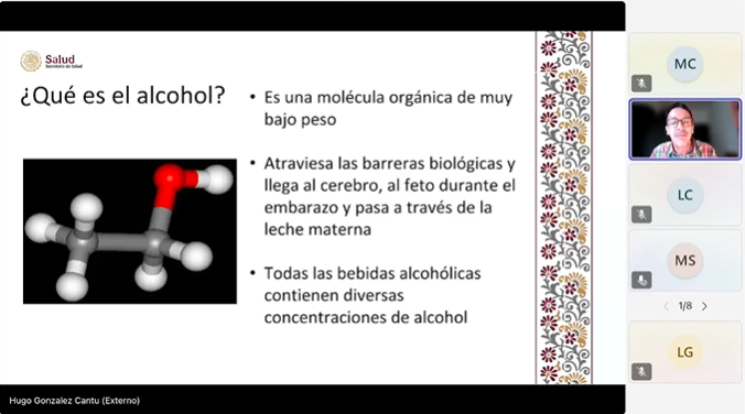 SIESABI_'s tweet photo. Nos acompaña el Dr. Hugo González Cantú (@hugogzzz), Jefe de Servicio en la Comisión Nacional de Salud Mental y Adicciones, @CONASAMA. Nos explica sobre la prevención en el uso de Alcohol. #SiESABI #SaludMental #Prevenir https://t.co/Enk9cj1Pmi
