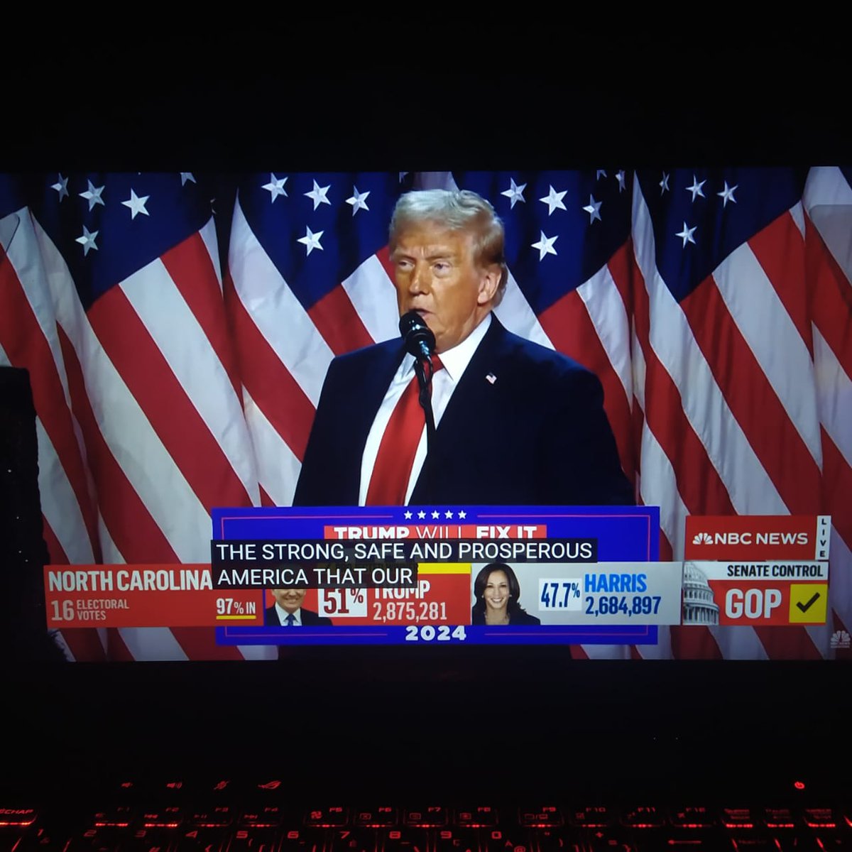 MbouleSr's tweet photo. 👏 👍 🎉 🎊 🙏  POTUS-elect Donald Trump! 🔥
#DonaldTrump #MAGA #MakeAmericaGreatAgain #USA #DonalTrump2024 https://t.co/hgVSuVgo36