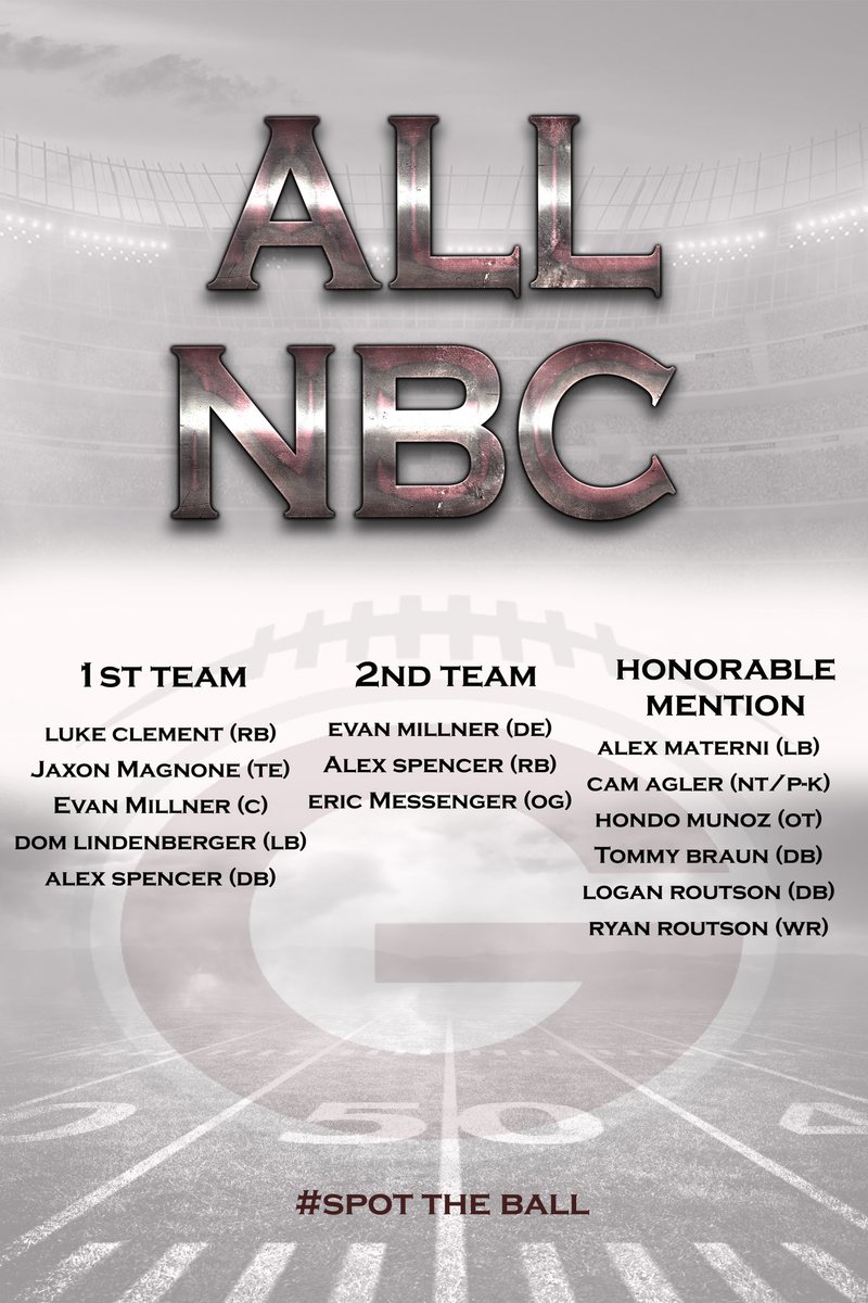 We had a nice turnout of representation in the Northern Buckeye Conference. Congratulations to the guys who received all league honors. It’s a pleasure to be around such a great group of young men who play this amazing game at a high level.