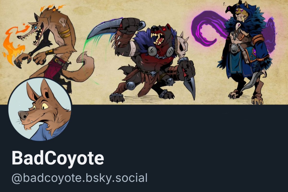 This yote is tired of Xitter. Find me over at badcoyote.bsky.social