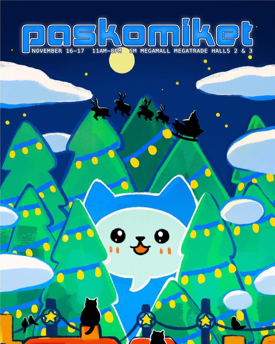 kudliscomics's tweet photo. PASKOMIKET IS COMING TO TOWN! Kudlis at booth A14-A16 📷
Whether you’re naughty or nice, #supportlocalcreators and do your Christmas shopping from komiks, zines, stickers, prints, art, and crafts of all shapes and sizes! https://t.co/onCtUpRUuX