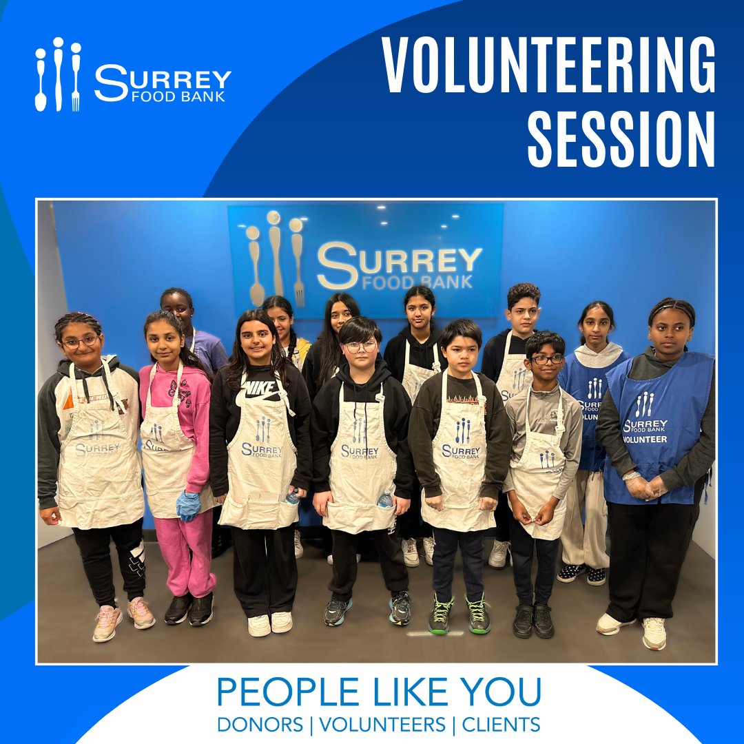 A huge shoutout to the incredible Chimney Hill Champions for their ongoing support of the Surrey Food Bank! These young changemakers are the future donors, and we’re thrilled to see such commitment from the youth in our community. #SurreyFoodBank #Canada #Volunteerism #Love 😍
