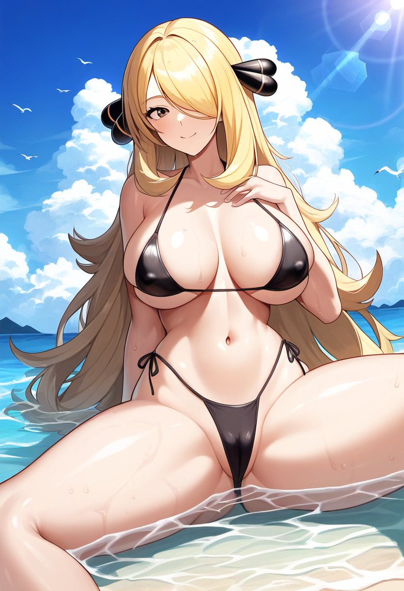 DeepGazeX's tweet photo. More on Pixiv: https://t.co/NcGYO1m4JG

#ポケモン #AIイラスト #AIArtwork #pokemon #Cynthiapokemon #Cynthia #シロナ https://t.co/adIOoTdnil