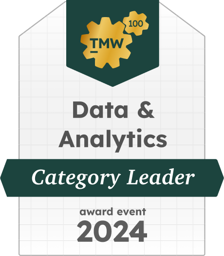 We love being recognized as the category leader for Data &amp; Analytics!
