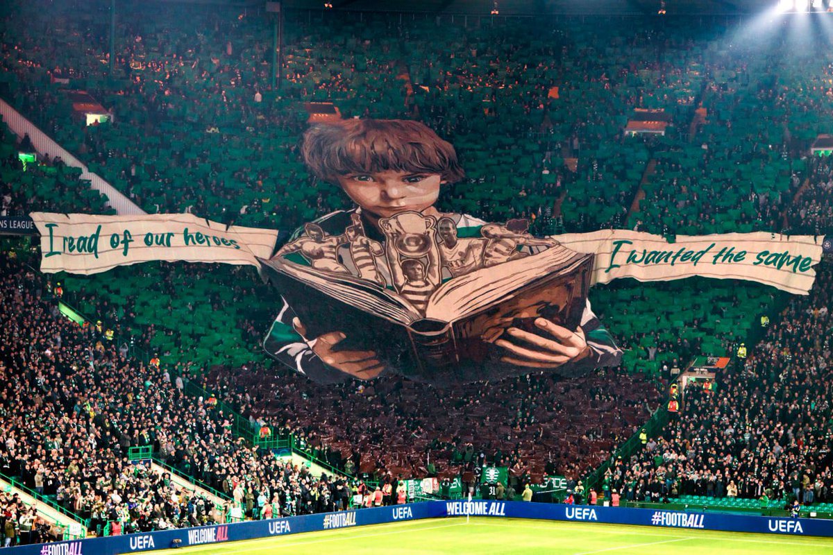 GradaBpro's tweet photo. El Celtic Park, uno de los estadios de obligada visita, al menos una vez en la vida.

📢 Leí sobre nuestros héroes. Quería lo mismo. https://t.co/ScbOHtB9QC