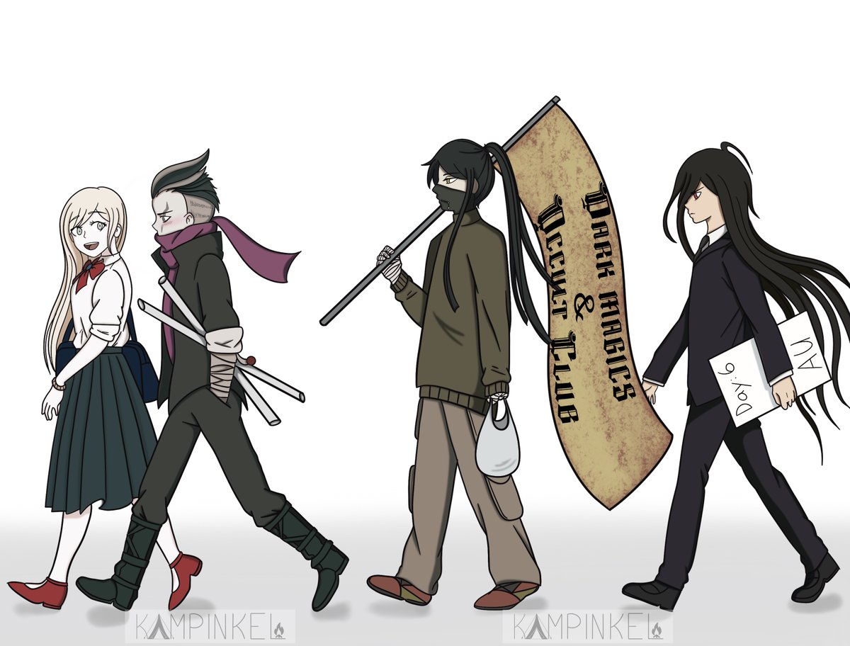 Day 6: AU #sondamweek2024
Forming the Dark Magics and Occult Club by <a href="/weirddancer14/">DancingNever</a>  - Multifandom archiveofourown.org/works/53977402 via <a href="/ao3org/">ao3</a>