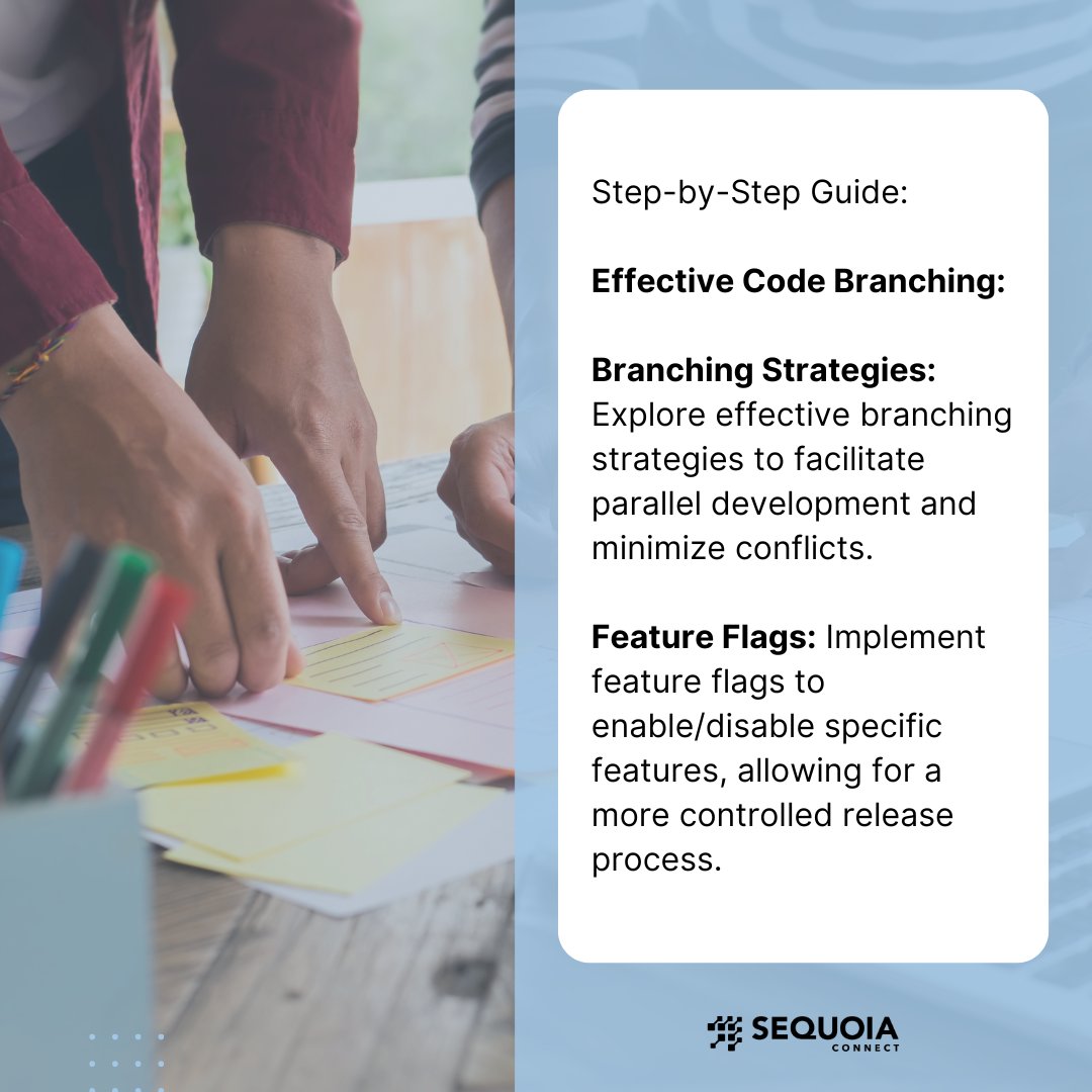 SequoiaConnect's tweet image. Optimize your development process! 🚀 Explore our guide on effective code branching, code review best practices, and mastering version control to streamline your code collaboration and enhance overall efficiency. #SequoiaConnect #CodeOptimization #TechHowTo