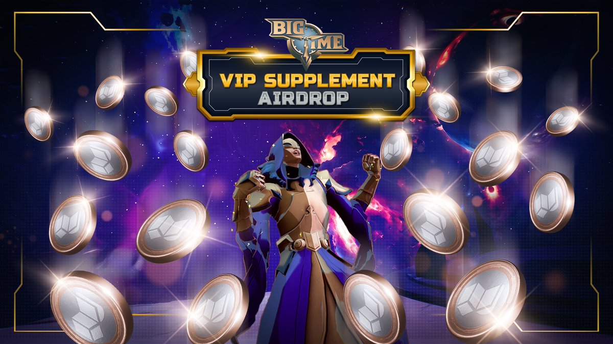 OpenLoot's tweet photo. ✨ @playbigtime VIP Airdrop: Round 2✨ 

We’re excited to announce an additional OLRP Airdrop for selected Big Time VIP users! 🎉 

This special airdrop will supplement the November 1st event, ensuring that certain VIPs receive their full OLRP allocation. If you didn’t get the complete reward initially, this round has you covered!

💎 Thank you for being a valued part of our VIP community!