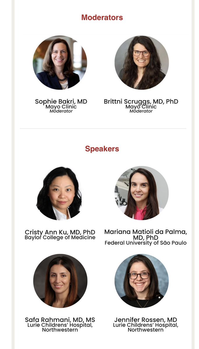 Sophie J. Bakri MD (@sophiebakrimd) on Twitter photo Please join us for the <a href="/WIO_WomenInOpht/">WIO</a> webinar on Ophthalmic Genetics today. Great lineup of speakers, moderated by <a href="/brittni_ashton/">Brittni A. Scruggs, MD, PhD</a> and <a href="/SophieBakriMD/">Sophie J. Bakri MD</a> <a href="/MayoClinicEye/">Mayo Clinic Department of Ophthalmology</a> Please join us for the <a href="/WIO_WomenInOpht/">WIO</a> webinar on Ophthalmic Genetics today. Great lineup of speakers, moderated by <a href="/brittni_ashton/">Brittni A. Scruggs, MD, PhD</a> and <a href="/SophieBakriMD/">Sophie J. Bakri MD</a> <a href="/MayoClinicEye/">Mayo Clinic Department of Ophthalmology</a>