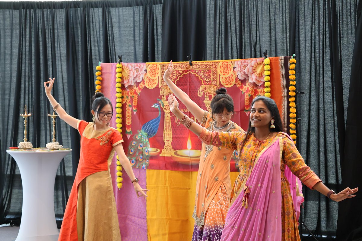 PROS_Inc's tweet photo. Happy Diwali from PROS! π―οΈ From the lighting of the lamp and festive dances to trivia and Bollywood-inspired musical chairs, we love these opportunities to share cultural experiences. Thank you SAHARA for bringing us together for this celebration of prosperity! #LifeatPROS https://t.co/Uuu5Pt2UuS