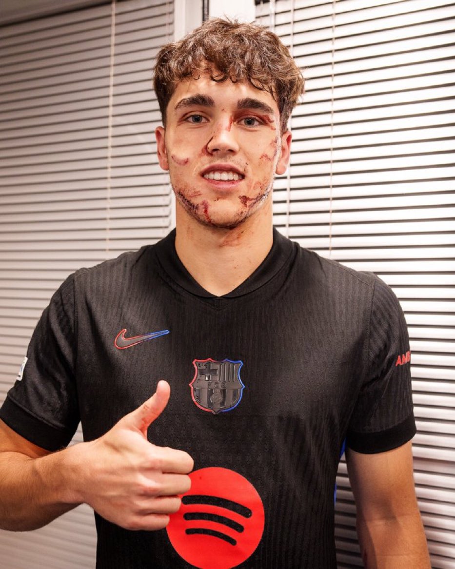 CulerGavi's tweet photo. Warrior. https://t.co/okToHpuets