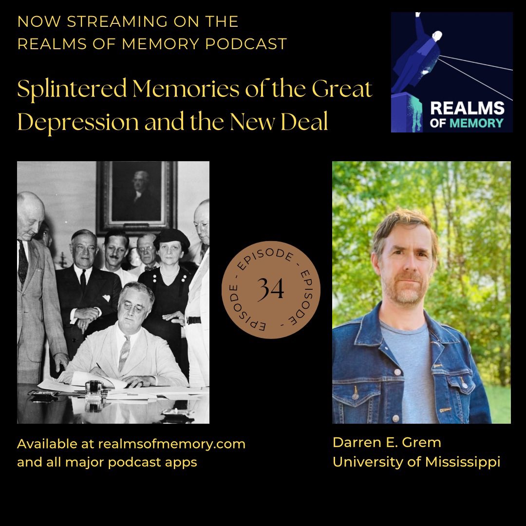 realmsofmemory's tweet image. How are we experiencing the perils of forgetting our progressive past?  Find out on the latest episode of the Realms of Memory podcast at podcasts.apple.com/us/podcast/rea…