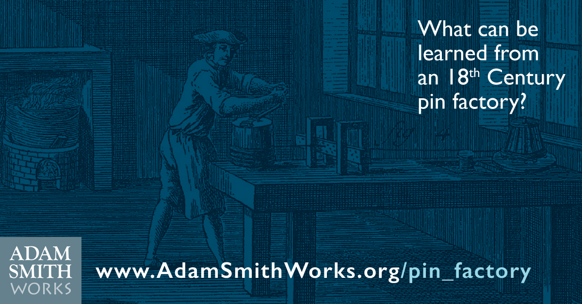 adamsmithworks's tweet photo. Exploring the AdamSmithWorks Pin Factory Interactive offers a unique and immersive way to understand Adam Smith’s famous concept of the division of labor. https://t.co/mafz5ZaiPz #AdamSmith #DivisionOfLabor #PinFactory https://t.co/M7DQVn1vI3