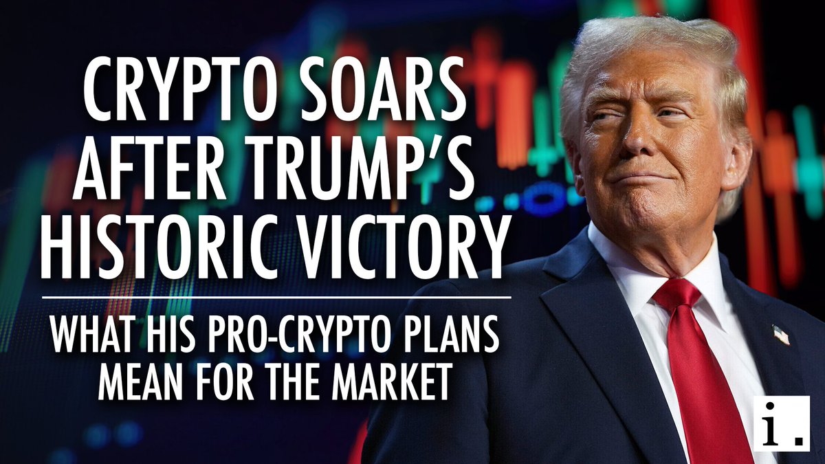 Trump Wins, Crypto Booms! 🚀 Are we entering a new era for digital assets?  With bold plans for a national Bitcoin reserve, U.S. mining dominance,  anti-CBDC protections, and renewed SEC leadership, the #