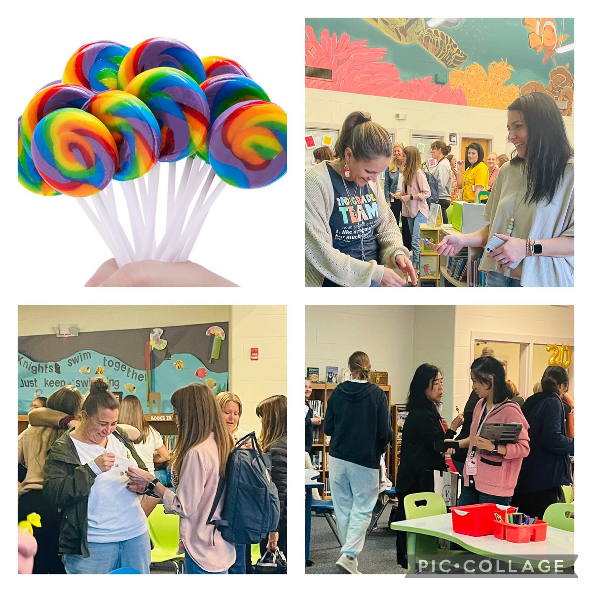 Today, <a href="/KensingtonESNC/">Kensington Elementary School</a> celebrated "lollipop moments"—those simple acts or words that make a lasting, positive impact on our lives. Thank you <a href="/kellylmarks54/">Kelly Frycz</a> for this idea!  <a href="/AGHoulihan/">Andrew G. Houlihan</a> <a href="/TopperJenn58692/">Jennifer Topper</a> #TeamUCPS