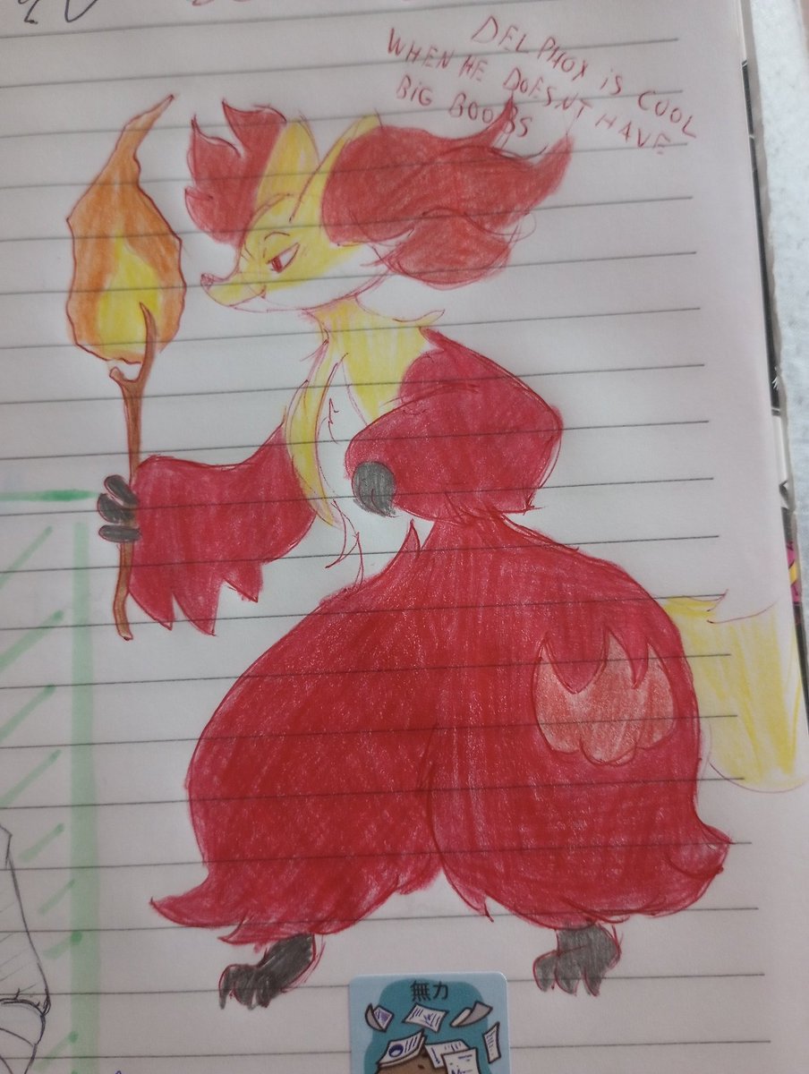 HurricaneCW's tweet photo. I also love pokemon so...
Delphox can be cool in a not weird way ok??!!
#delphox #pokemonxy #pokemonfanart https://t.co/9tlhhudG8S