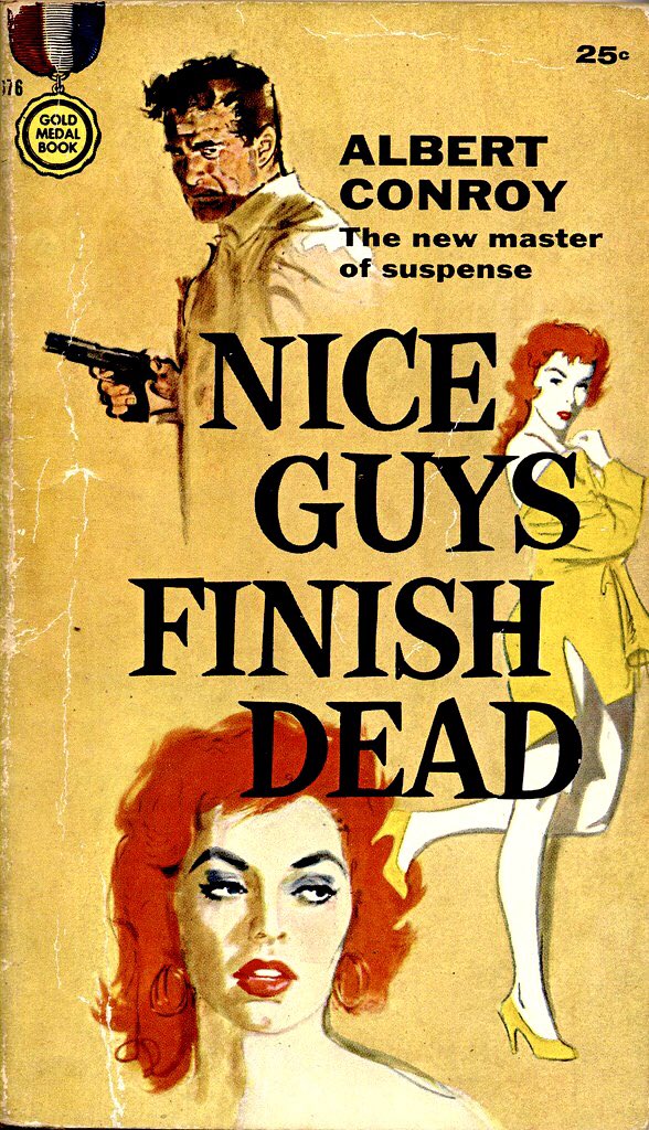 Paperback covers by Mitchell Hooks