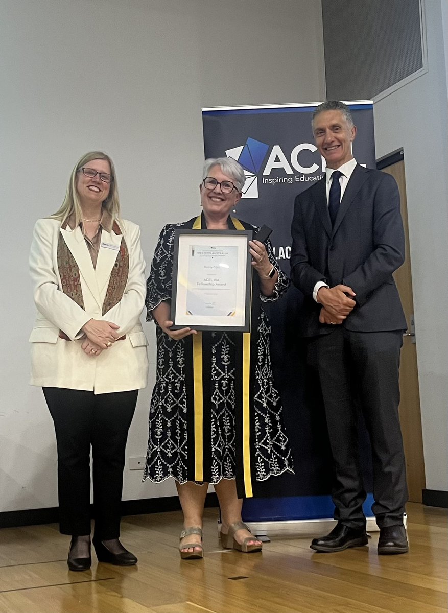ACEL WA (@acelwa) on Twitter photo 🏆Congratulations to Jenny Cole from <a href="/ColeBeaming/">Jenny Cole - Positively Beaming</a> for being acknowledged with an <a href="/ACELWA/">ACEL WA</a> Fellowship Award #edleadAU #ACELWAAwards 🏆 🏆Congratulations to Jenny Cole from <a href="/ColeBeaming/">Jenny Cole - Positively Beaming</a> for being acknowledged with an <a href="/ACELWA/">ACEL WA</a> Fellowship Award #edleadAU #ACELWAAwards 🏆