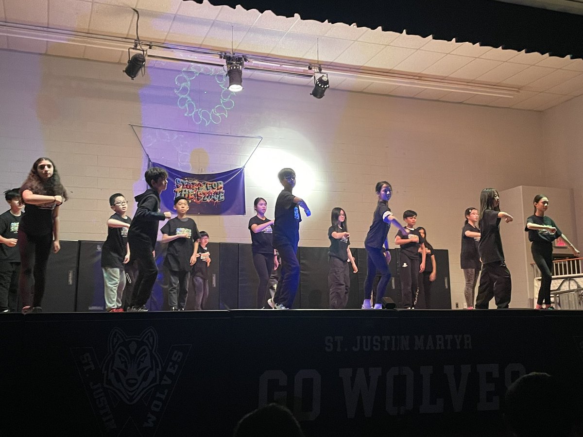 SJN intermediate students showcased their dancing skills today. @ycdsb <a href="/laurasawicky/">Laura Sawicky</a>