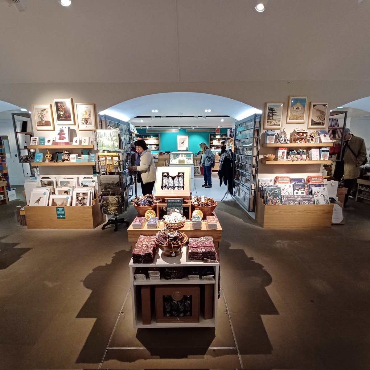 StartLicensing's tweet photo. Nice to see the 'new look' @AshmoleanMuseum #cafe - refreshed with new paint,light boxes & noise cancelling features. Paint supplied by #Ashmolean #licensee @graphenstoneuk
Good job by all concerned.
#Shop looking good as well. #KingfisherBlue paint on show. https://t.co/02HpFZMf5X
