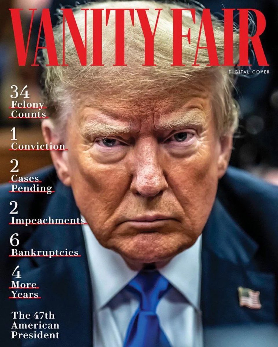 The cover of Vanity Fair is lit 🔥
