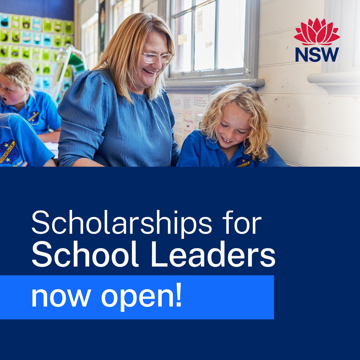 NSW DoE School Leadership Institute (@nswsli) on Twitter photo Exciting news! We're offering scholarships of up to $4,000 for school leaders pursuing higher education.
Apply now for 2025!
Find out moreš
tinyurl.com/47bp5ttj
#SchoolLeaders #scholarships
<a href="/dizdarm/">Murat Dizdar</a> <a href="/JJarvis1/">Joanne Jarvis</a> Exciting news! We're offering scholarships of up to $4,000 for school leaders pursuing higher education.
Apply now for 2025!
Find out moreš
tinyurl.com/47bp5ttj
#SchoolLeaders #scholarships
<a href="/dizdarm/">Murat Dizdar</a> <a href="/JJarvis1/">Joanne Jarvis</a>