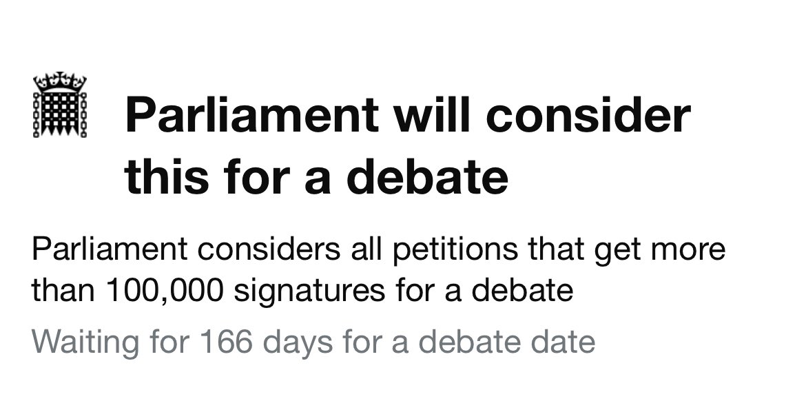 We got the signatures! 
We now have our debate! 
Let’s have the date please!! 😀
<a href="/ReuniteDivFamil/">Reunite Families UK 🧡</a> <a href="/PeterStefanovi2/">Peter Stefanovic</a> <a href="/IMIX_UK/">IMIX 🧡</a> <a href="/Praxis_Projects/">Praxis 🧡</a> #The29kpricetagonlove <a href="/HoCpetitions/">Petitions Committee</a> 

bit.ly/3YRXpga