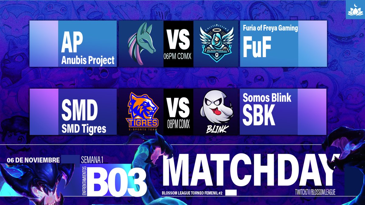 Blossom League tweet media